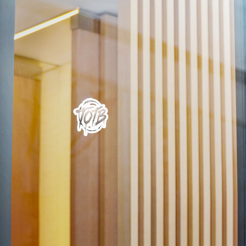 TOTB Brushstroke Logo Sticker | Kiss-Cut Vinyl