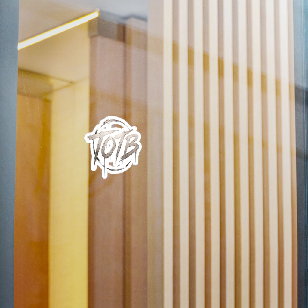 TOTB Brushstroke Logo Sticker | Kiss-Cut Vinyl