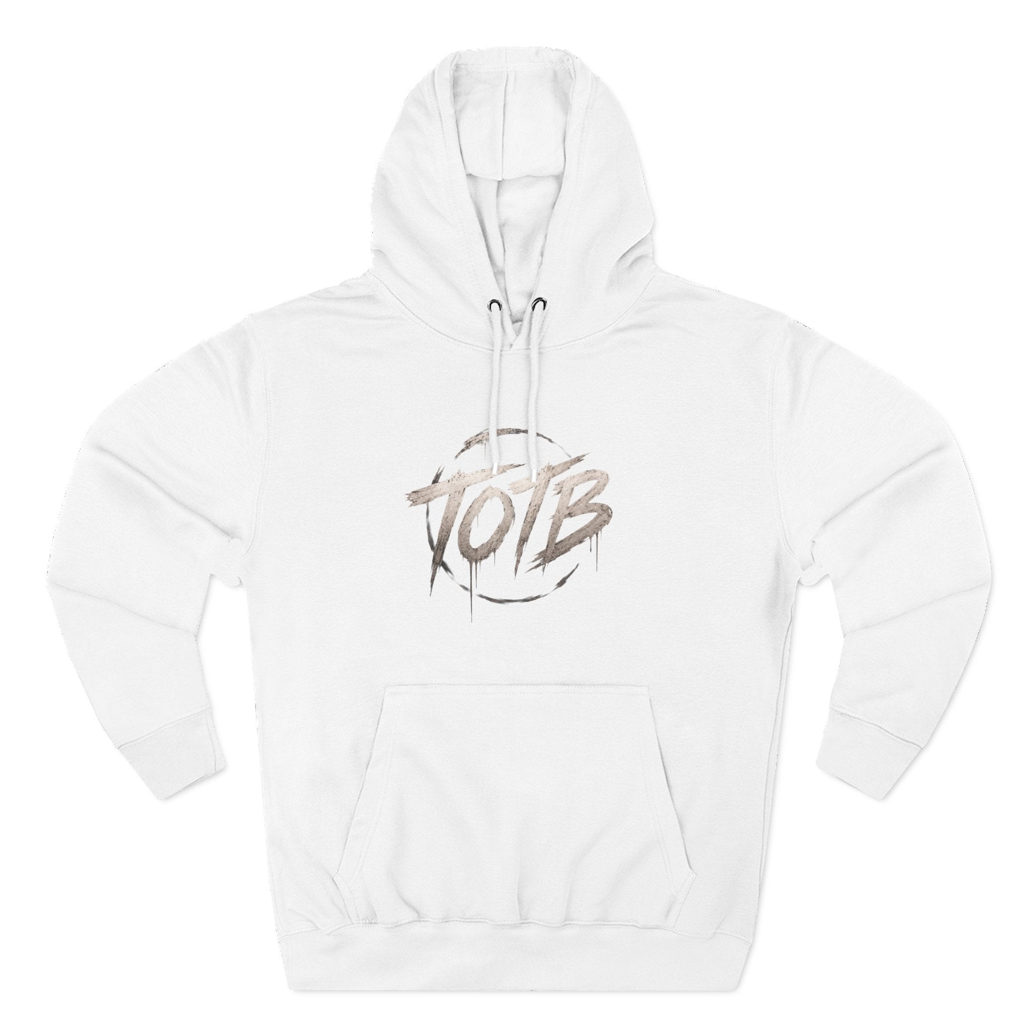 TOTB Brushstroke Logo Hoodie | Minimal Streetwear Pullover