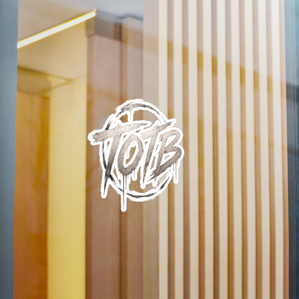 TOTB Brushstroke Logo Sticker | Kiss-Cut Vinyl