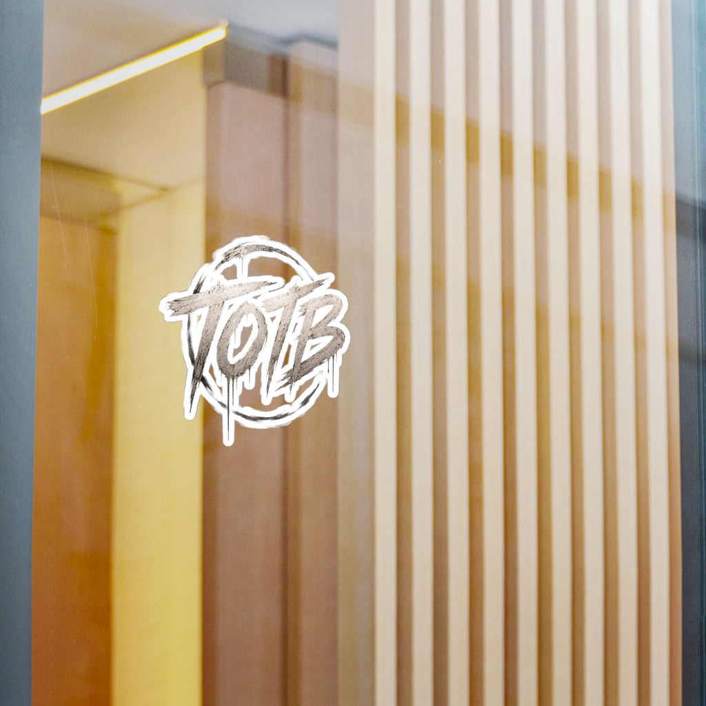TOTB Brushstroke Logo Sticker | Kiss-Cut Vinyl