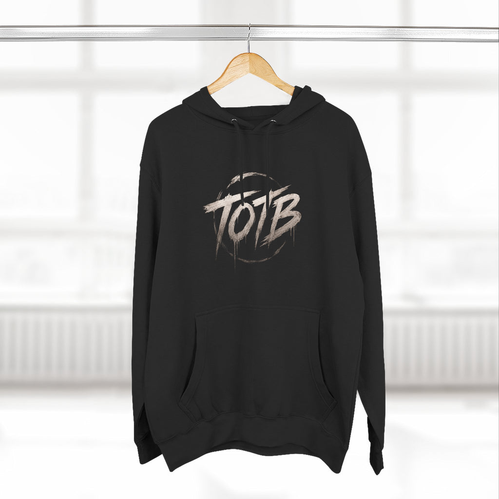 TOTB Brushstroke Logo Hoodie | Minimal Streetwear Pullover