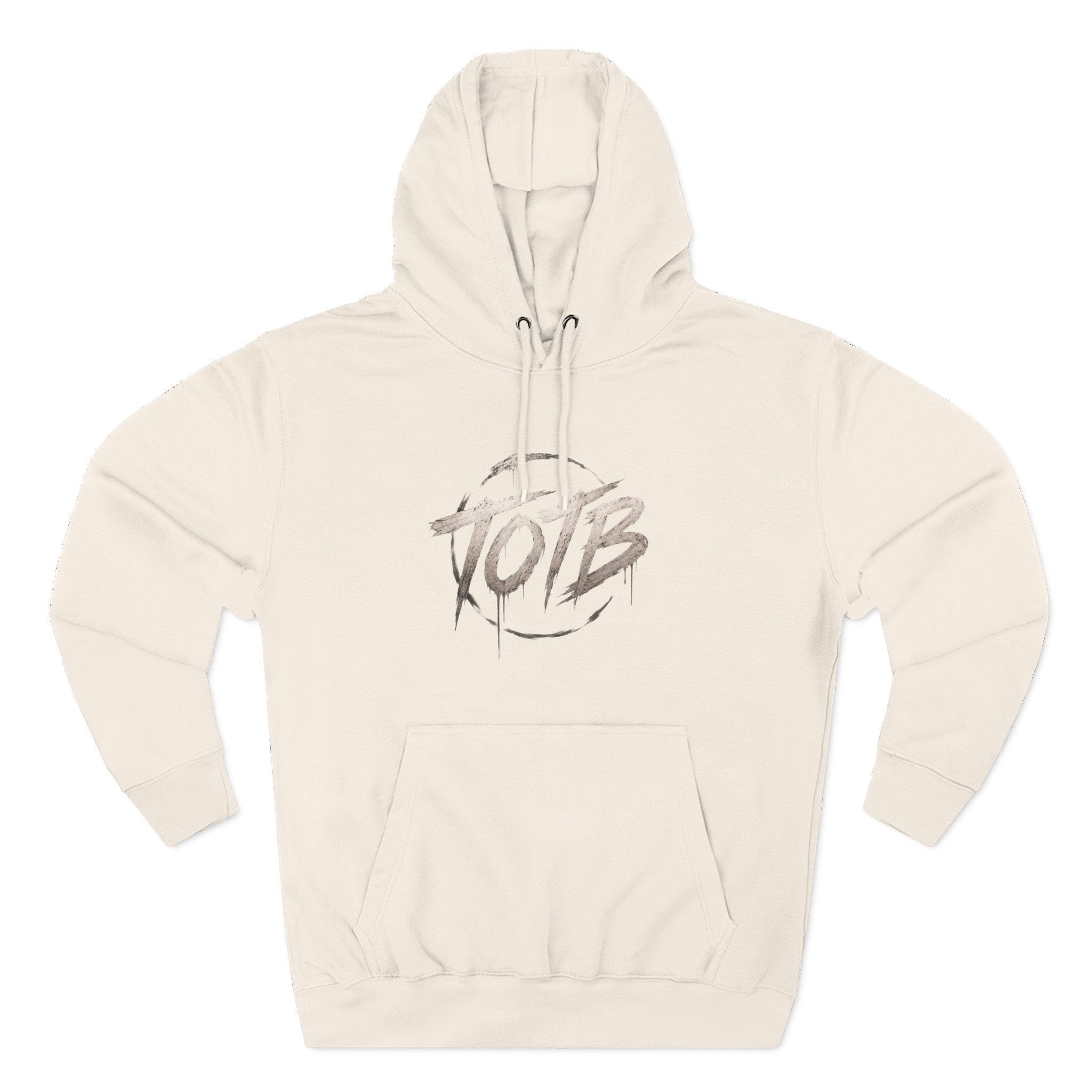 TOTB Brushstroke Logo Hoodie | Minimal Streetwear Pullover