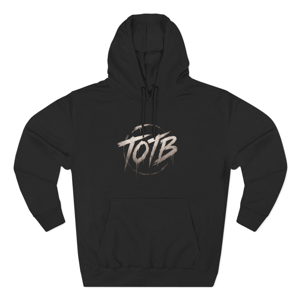 TOTB Brushstroke Logo Hoodie | Minimal Streetwear Pullover
