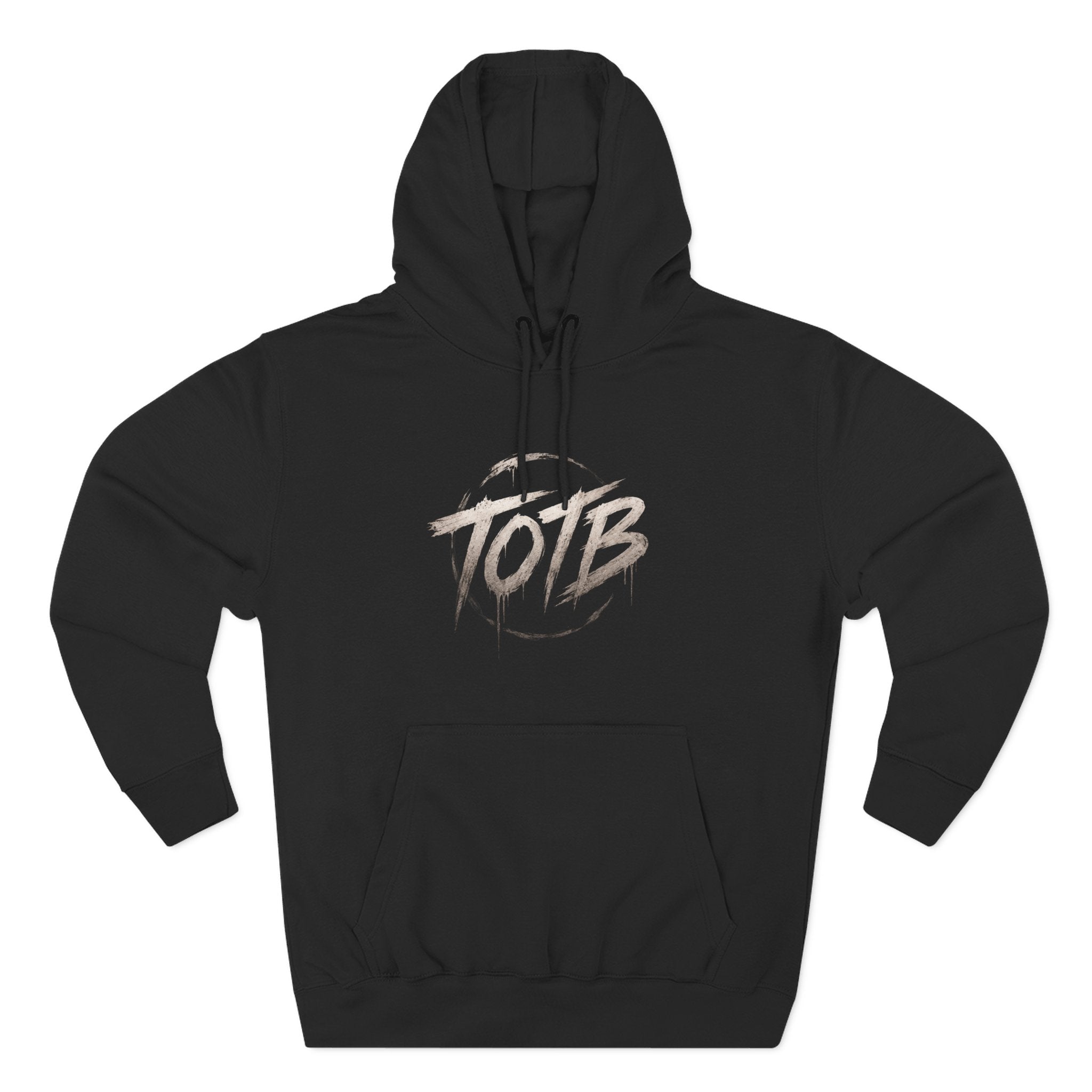 TOTB Brushstroke Logo Hoodie | Minimal Streetwear Pullover